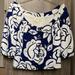 Anthropologie Tops | Anthropologie Crop Top | Color: Blue/White | Size: M