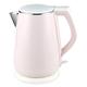 Reusable Kettles,1.5L Bpa-Free Kettle, 1800W Fast Heating Cordless Water Boiler with Auto Shut-Off and Boil-Dry Protectionlarge Capacity/Pink/17 * 21 * 23Cm elegant
