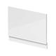 MDF Bath End Panel & Plinth - 800mm - Gloss White