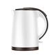 Kettles, Stainless Steel Kettle, 1.5 Liter Cordless Kettle, Double-Wall Cold Touch, 1800 Watt Quick Boiling Kettle, Stop When the Water Starts, Automatically Shut down elegant