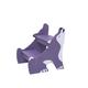 Wild Kids Modern Husky Wooden Step Stool for Kids, Learning Tower for Toddlers and Kids, Kids Stool for Bathroom and Kitchen, Inspired by Montessori Furniture (Purple)