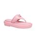 Coach Shoes | Coach Sylvie Leather Flower Pink Sandals 8.5 With Box | Color: Pink | Size: 8.5
