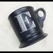 Anthropologie Dining | Anthropologie Noir Monogram Mug Black Coffee Cup Letter E | Color: Black/White | Size: Os