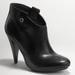 Coach Shoes | Coach Aliza Black Leather Ankle Boot Booties Size 8 | Color: Black | Size: 8