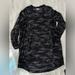 Athleta Dresses | Athleta Black Camo Balance Dress Activewear | Color: Black/Gray | Size: Xl