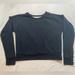 Nike Tops | Nike Dri-Fit Crop Sweatshirt Black Size S Open Back Deep V Crossover Yoga Top | Color: Black | Size: S