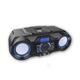 Tragbares CD-Radio – CD SG-1 mit LED-Lichteffekten, MP3-Wiedergabe, Bluetooth, FM-Radio, SD-Speicherkarte, USB-Eingang, SD-Kartenleser