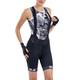 Alé Cycling Women's Pragma Traguardo Bib Shorts, Black/White, M