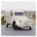 NALora Scale Finished Model Car 1:18 Simulation For Citroen 2CV FOURGONNETTE 1957 Diecast Metal Car Model Adults Collection Ornaments Miniature Replica Car