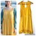 Anthropologie Dresses | Anthropologie Lilka Beachy Boho Summer Eyelet Lace Yellow Mini Dress Sz M | Color: Yellow | Size: M