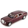 modell roller For Rolls-Royce Phantom Die-casting Simulation Sound And Light Pull Back Toy Car 1/24 hardbody Vehicle (Color : 2)
