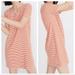 Madewell Dresses | Madewell Swingy Striped Dress | Color: Pink/White | Size: Xs