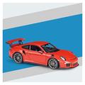 modell roller For 016 Porsche 911(997) GT3 RS Die-cast Alloy Metal Toy Racing Model 1:24 hardbody Vehicle (Color : 6)