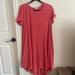 Lularoe Dresses | Lularoe - Red Carly Swing Dress - Size Large (Runs Big) | Color: Red | Size: L (12-20)