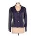 Midnight Velvet Jacket: Purple Damask Jackets & Outerwear - Women's Size 12