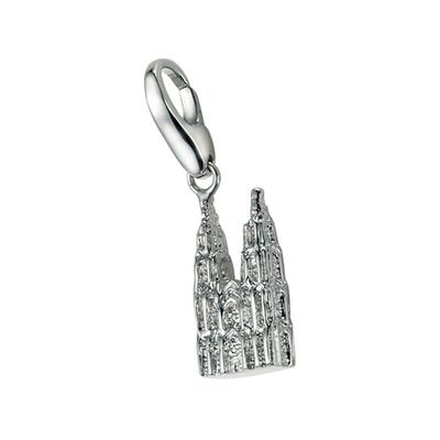 Charm-Einhänger "Kölner Dom, Silber 925", silber, GIORGIO MARTELLO MILANO, Charms, Damen, Silber 925 (Sterlingsilber) Image