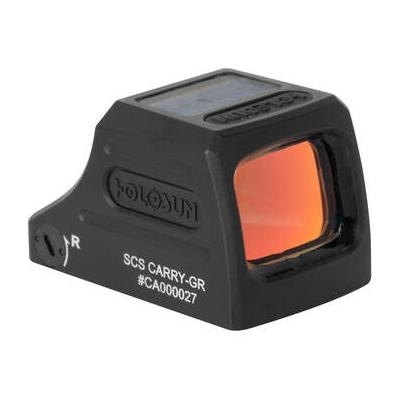 Holosun SCS-Carry Solar-Charging Sight for Holosun-K Slide Cuts & RMSc (Green Circl SCS-CARRY-GR