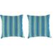 18" x 18" Outdoor Throw Pillow (Set of 2) - 18'' L x 18'' W x 4'' H