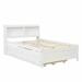 Red Barrel Studio® 41.2" Bed Frame, Solid Wood in White | Full | Wayfair 12B51BA4C1A54696875D27929DBD1598