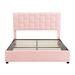 Latitude Run® Darijan Upholstered Platform Storage Bed in Pink | 45.3 H x 63.4 W x 83 D in | Wayfair 81B8106A11A5415280AA48D7BE21FBFA