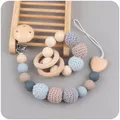 Silicone Baby Pacifier Clips Silicone Pacifier Chain Bracket Nipple Bracket Holder For Nipples