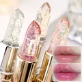 4 Colors Transparent Pearlescent Lipstick Moisturizer Crystal Jelly Lipsticks Sexy Temperature Color