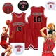 Anime Sakuragi Hanamichi Cosplay Slam Dunk Jersey Shohoku School Basketball Team Sportswear Adult