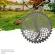 1pc 9in 36T Brush Cutter Saw Blade Brush Cutter Disc Lawn Mower Grass Trimmer Blade Garden Tool