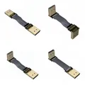 Ultra FHD DisplayPort FPV Cable Displayport 1.4 Cable 90-degree Angled Displayport 144Hz/4K 8K/60Hz