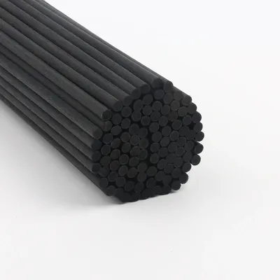 1000PCS 4MM X L40/35/30/25/20CM Premium Black Polyester Fiber Sticks, Aroma Essential Oil Diffuser Sticks for Air Fresheners
