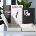 London Fashion-Boîte de Rangement de Luxe pour Femme sexuellement Faux Nettoyage Décoration