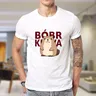 Kawaii Funny Bóbr Ku & * a - Bober Bóbr Beaver Boberek t-shirt abbigliamento Vintage t-shirt moda