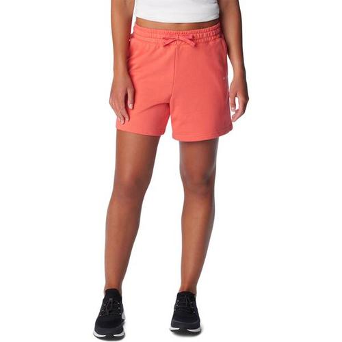 COLUMBIA Columbia Trek French Terry Short, Größe L in Rot