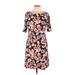 Tommy Hilfiger Casual Dress: Red Print Dresses - Women's Size 10