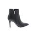 Zigi Soho Ankle Boots: Black Print Shoes - Women's Size 6 1/2 - Almond Toe