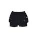 Athleta Athletic Shorts: Black Solid Activewear - Women's Size X-Small