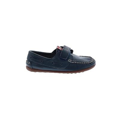 Camper Dress Shoes: Blue Print Shoes - Kids Boy's Size 32