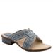 David Tate Thrill - Womens 12 Blue Sandal Medium