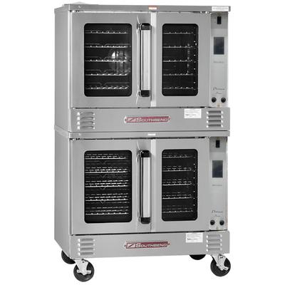 Southbend PCE15B/TI-V 240/1 Platinum Ventless Bakery Depth Double Full Size Commercial Convection Oven - 7.5kW, 240v/1ph, Double-Deck