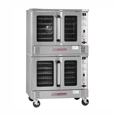 Southbend PCE15S/SI-V 208/3 Platinum Ventless Double Full Size Commercial Convection Oven - 7.5kW, 208v/3ph, 7.5 kW