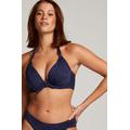 "Hunkemöller Vorgeformtes Push-up Bügel-Bikini-Top Kai Blau"