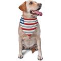 Dog Bandanas Us Rainbow Colorful Love LGBT Pride American Flag Dog Bandanas Pet Scarves for Boy and Girl Puppy Bandana for Large and Extra Large Dog