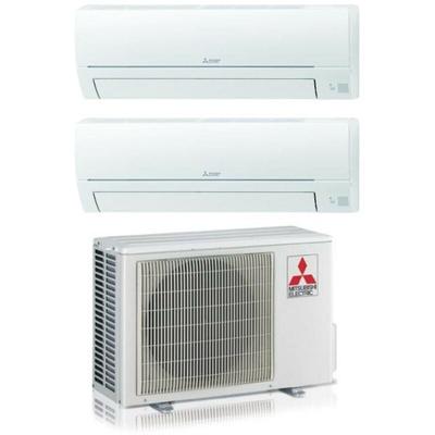 Mitsubishi Electric - Dual Split Inverter-Klimagerät Serie smart msz-hr 9+9 mit MXZ-2HA40VF R-32