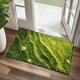 peinture à l'huile herbe fleurs paillasson tapis de sol tapis lavables tapis de cuisine tapis antidérapant résistant à l'huile tapis intérieur extérieur tapis chambre décor tapis de salle de bain