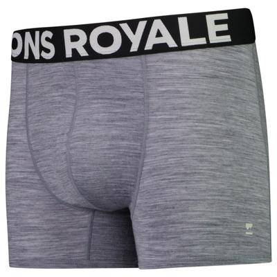 Mons Royale - Hold 'em Shorty Boxer - Merinounterwäsche Gr M grau Image
