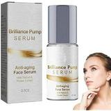 JINCBY Clearance Brilliance Pump Serum Brilliance Pump Aging Serum Age Defying Eye Serum Brilliance Face Serum Reduce Fine Lines And Wrinkles For All Skin Typesï¼ˆ50mlï¼‰ Gift for Women