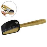 Wooden Suede Sole Wire Shoe Brush Cleaners Ballet Dance Shoes Cleaning Brushes Shoes Brushes for Home Cleaning Footwears