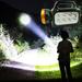 Solar Lamp Super Bright Camping Lamp Outdoor Emergency Charging Household Lamp Camping Lamp Hand Lamp USB Solar Charging Hand-helds Tent Lantern