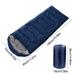 Cotton Sleeping Bag Envelope Sleeping Bag Ultralight Portable Sleeping Bag for 3 Season Outdoor Travel Camping Sleeping Bag