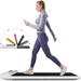 Walkingpad Under Desk Treadmill Walking Pad Treadmill with Footstep Induction Speed Control Untra Slim Smart Foldable Walking Treadmill Running Jogging Exercise Machine for Home Office